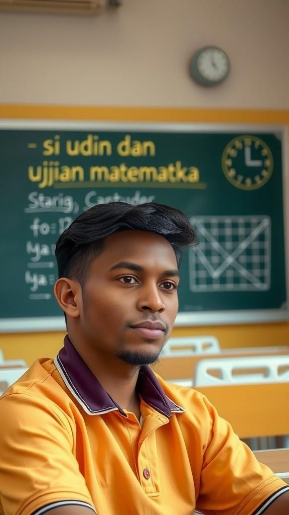 Udin dan Ujian Matematika: Mengandalkan Keberuntungan