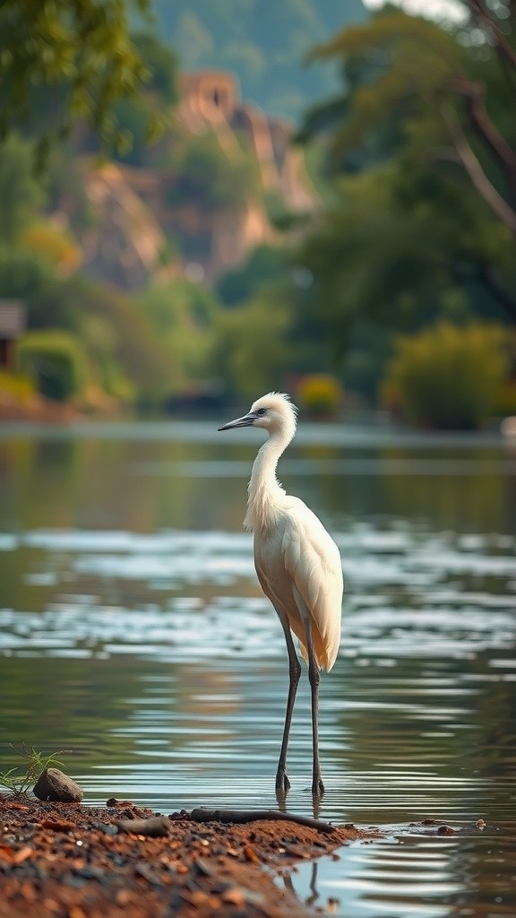 Burung Bangau yang Sombong