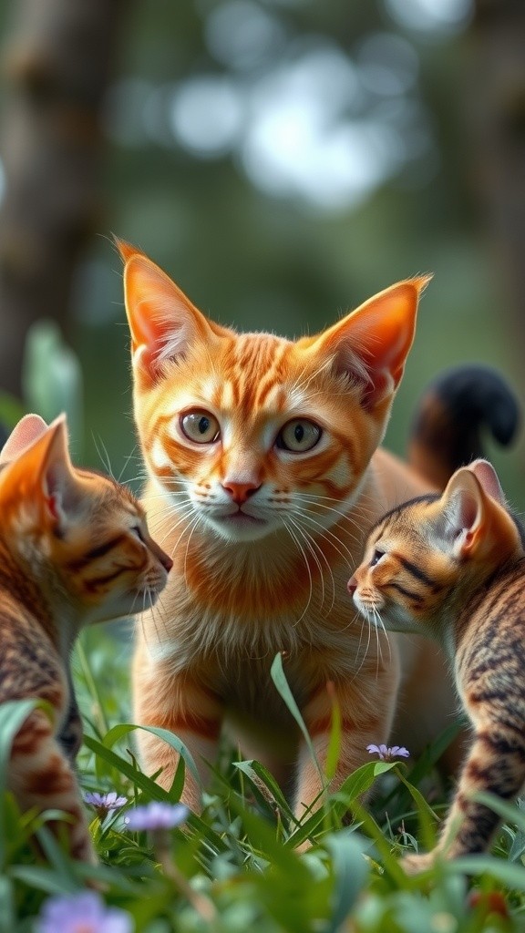 Kucing Oren Melawan dan Menyelamatkan Adiknya!