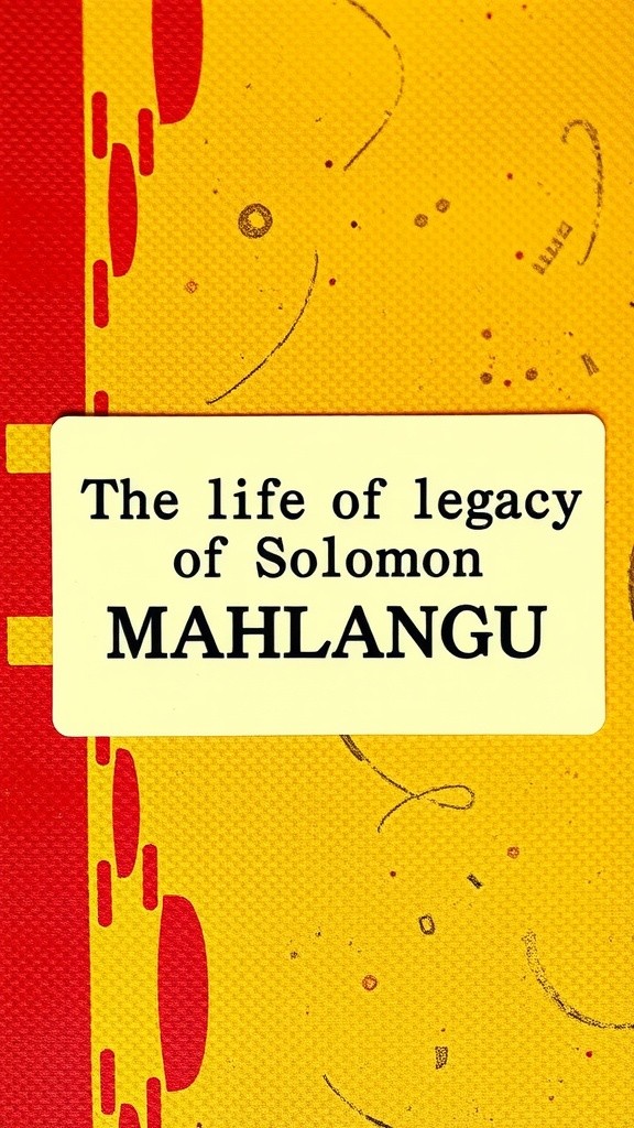 Solomon Mahlangu: A Martyr of the Anti-Apartheid Struggle