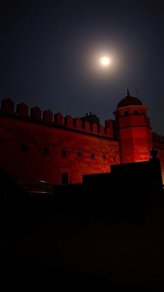 लाल किला का खौफनाक रात