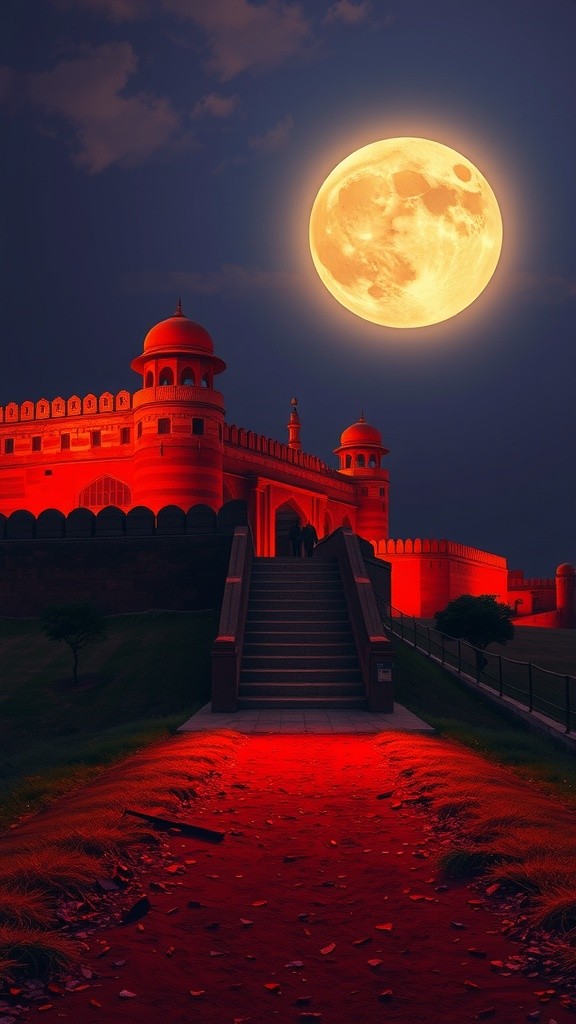 लाल किले की रहस्यमयी रात