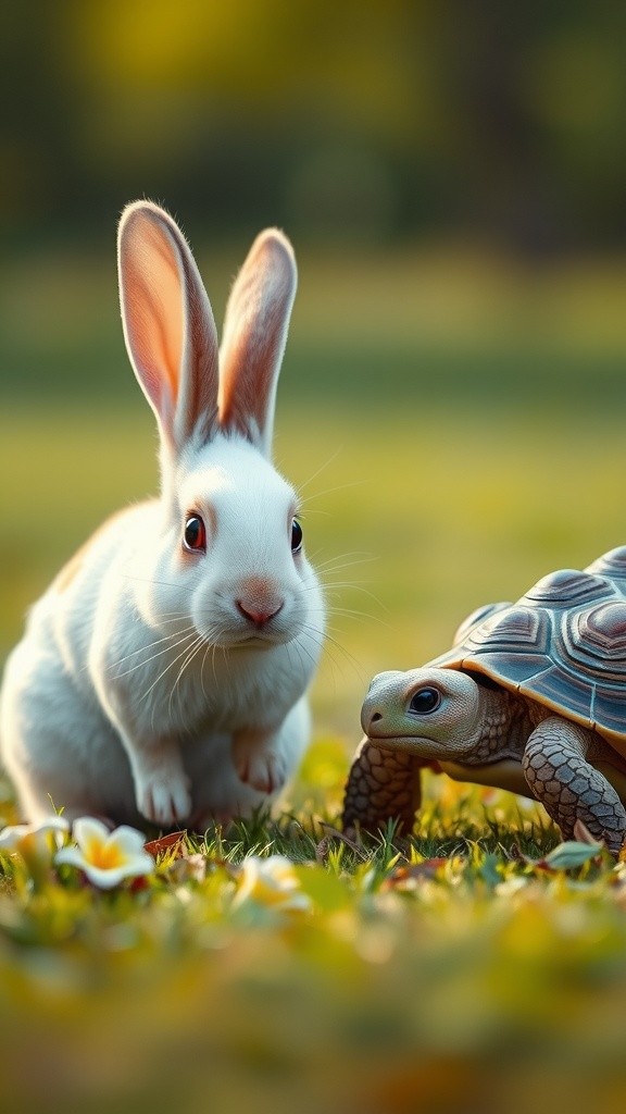 The Tortoise and the Rabbit: A Tale of Patience and Consistency