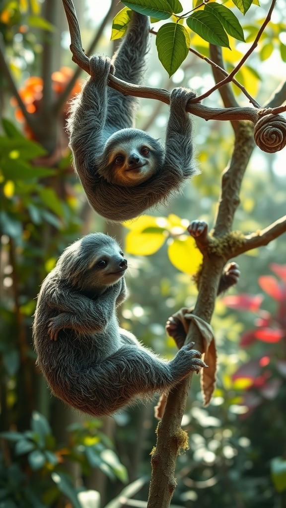 The Secret Lives of Sloths
