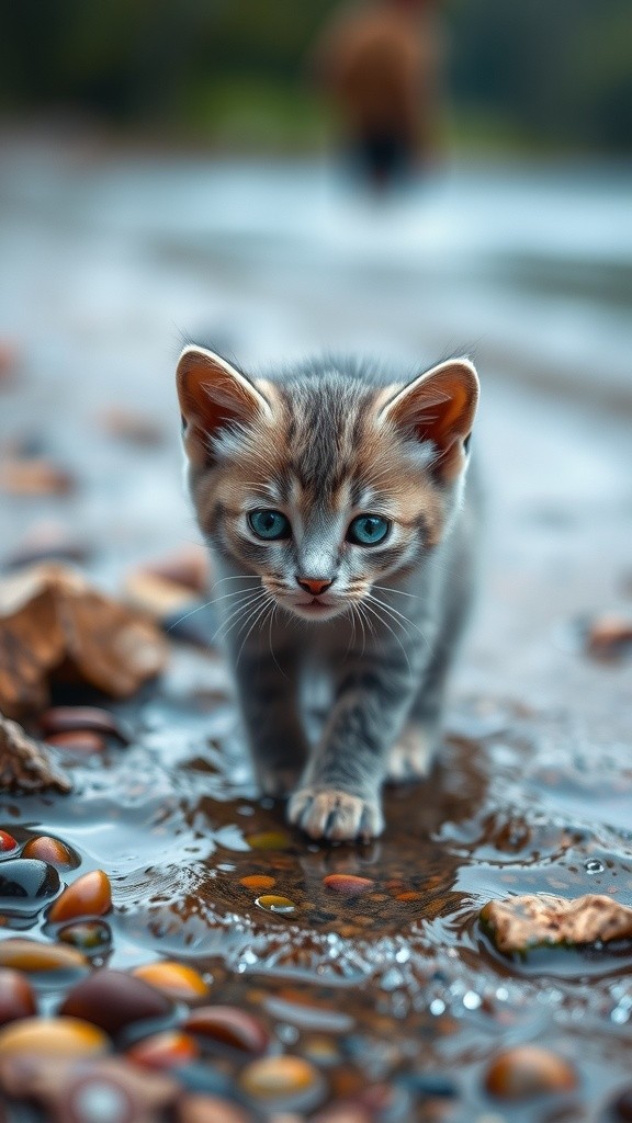 Persahabatan Kucing dan Bebek: Perjalanan Menuju Keluarga