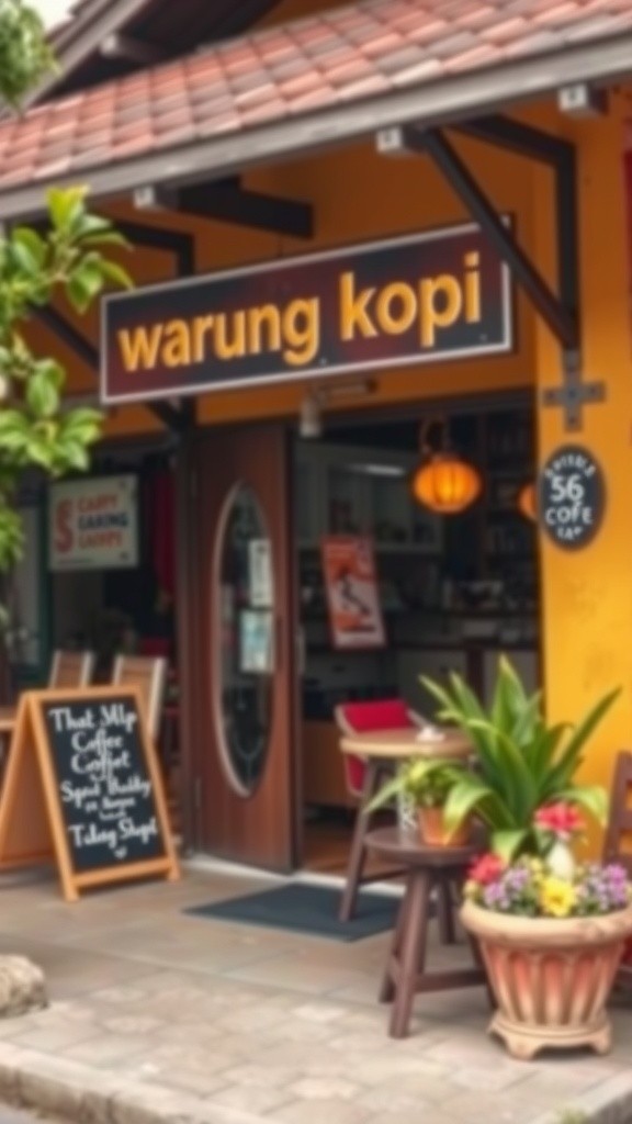 Kucing Ucok dan Kursi Baru di Warung Kopi