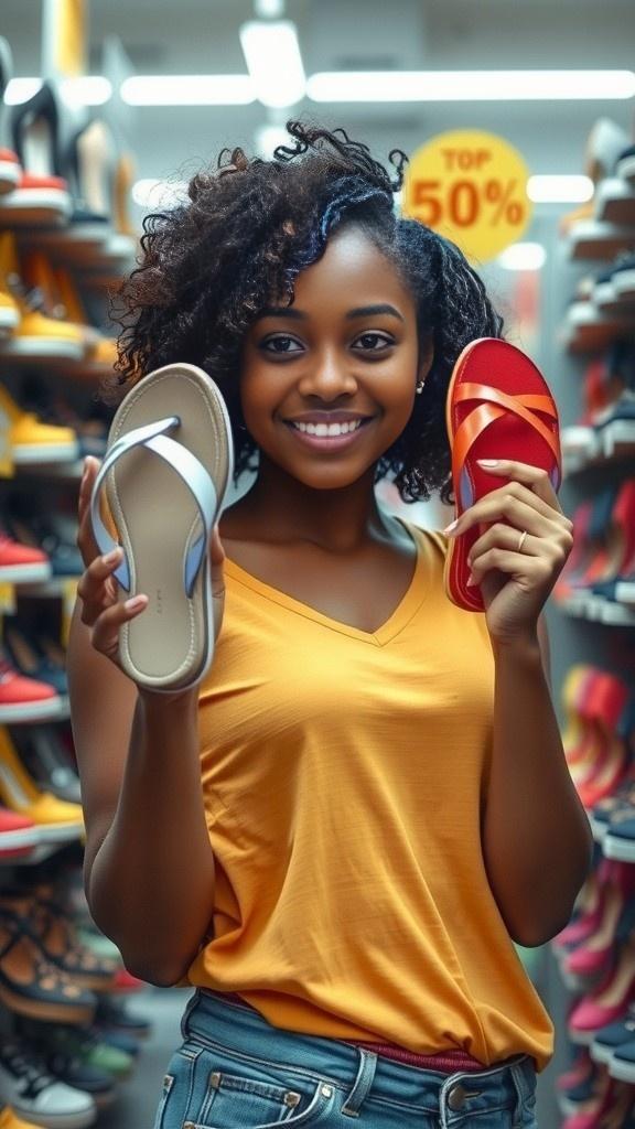 Sandal Beda Warna: Lupa Lepas Pengait!