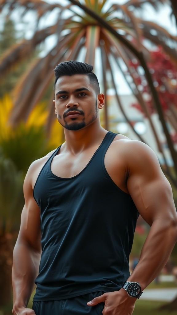 Morning Nature Vibes with a Fit Man