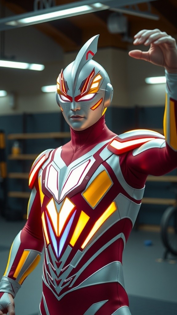 Ultraman's Slippery Training Mishap