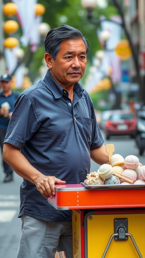 Es Krim Rasa Pedas: Ide Konyol Penjual