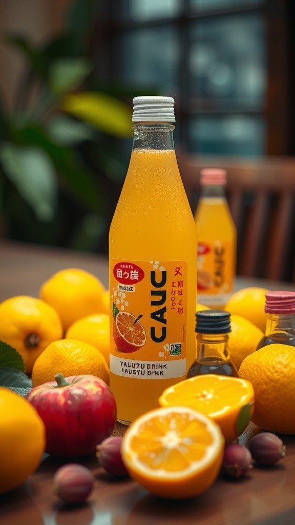 YAKUZU: Segar dan Unik, Minuman Yakult & Yuzu!