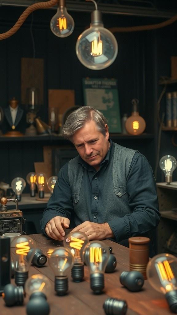 Ketekunan Thomas Edison: Filosofi Kegagalan Menuju Kesuksesan