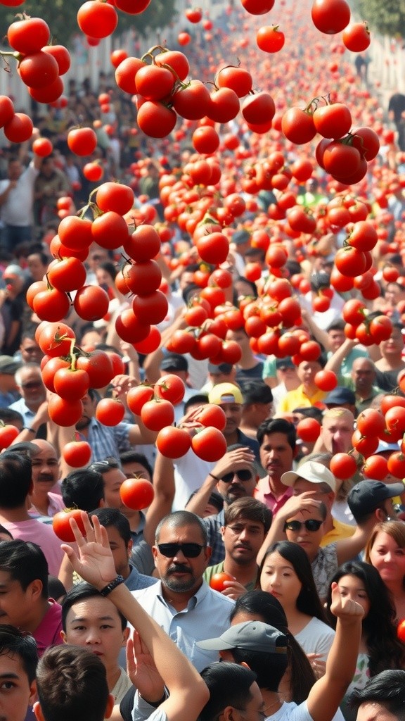 La Tomatina: The World's Biggest Tomato Fight!