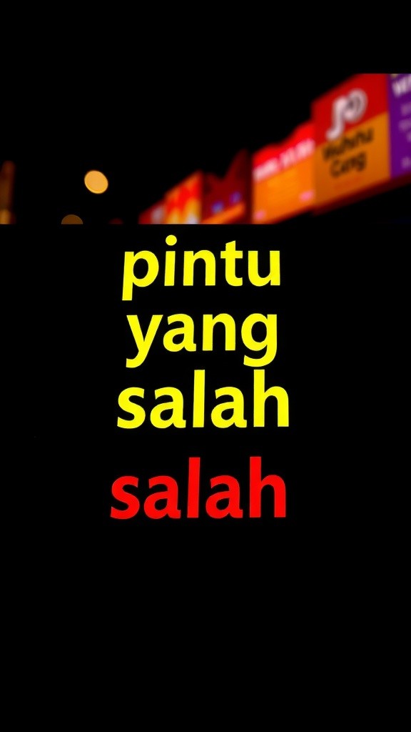 Refleksi yang Salah