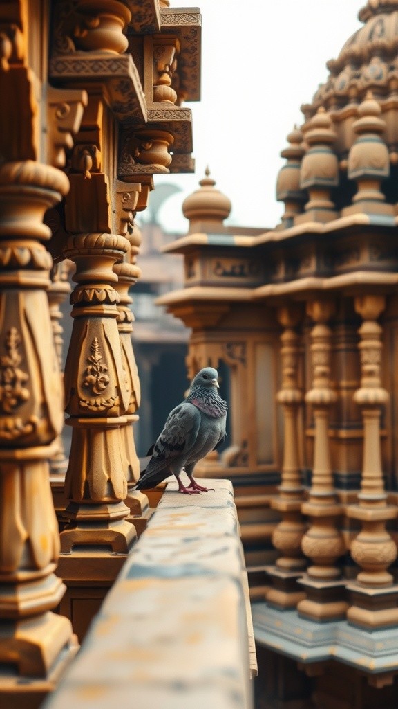 गोपी: मंदिर का कबूतर और उसकी भक्ति का सफर