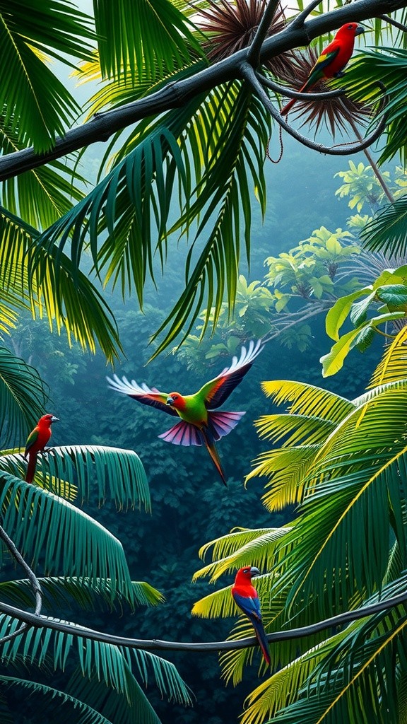 Keajaiban Burung Payung
