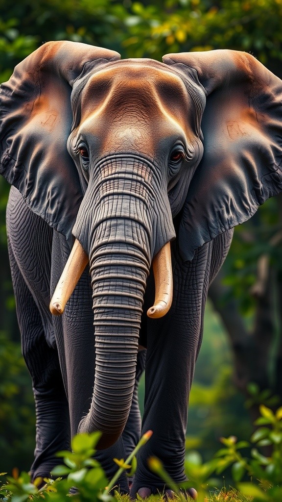 The Proud Elephant and the Clever Ant
