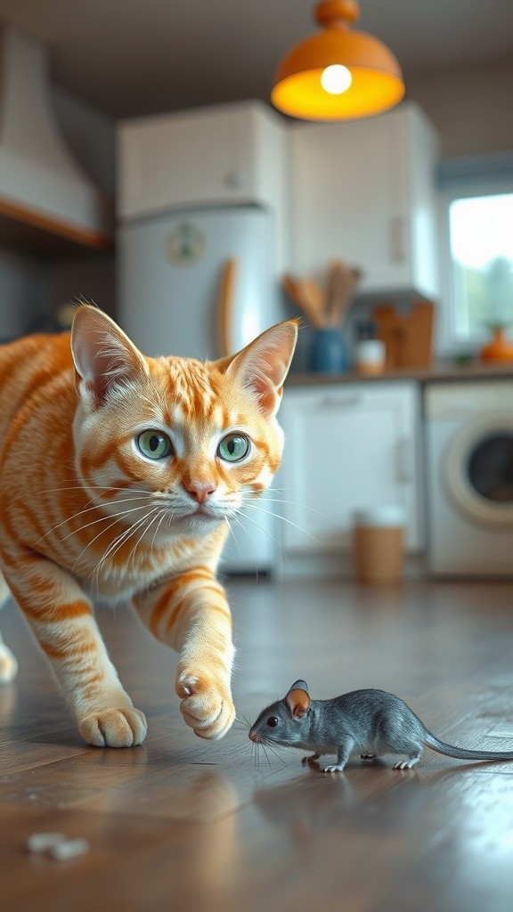 Petualangan Kucing dan Tikus di Dapur Tua