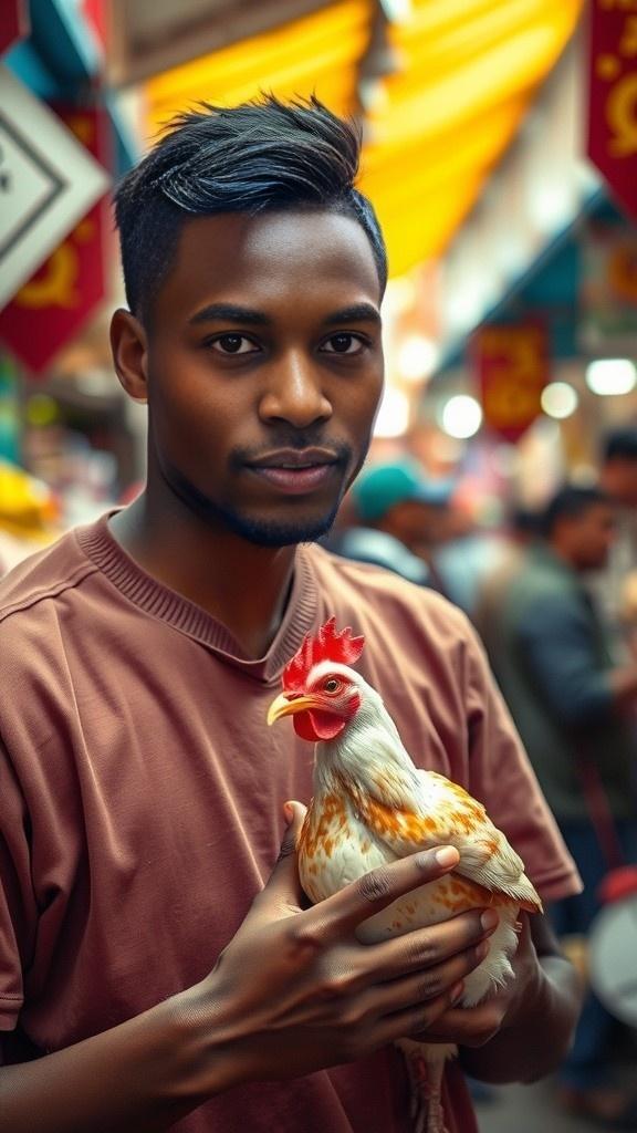 Ayam Berbicara: Selamat Pagi dengan Suara Unik