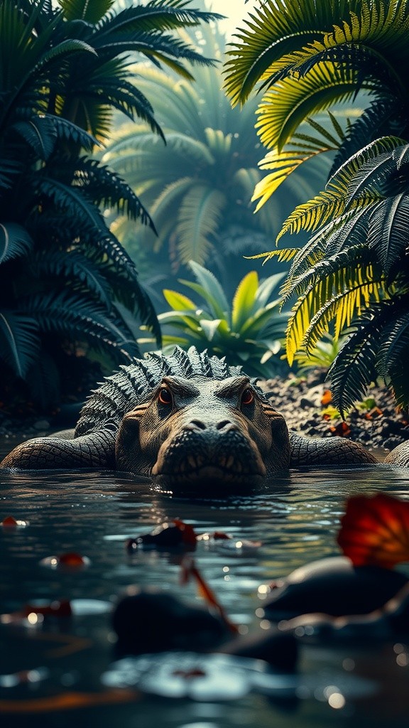 Sarcosuchus: King of the Dinos' Water World