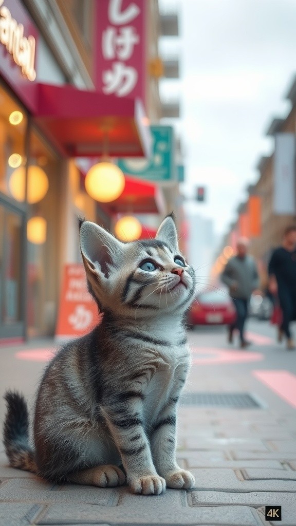 Kucing Kecil yang Mencari Ibunya