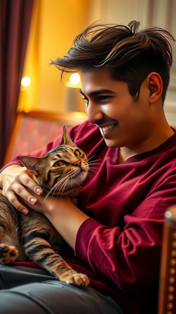 Kucing dengan Selera Sederhana