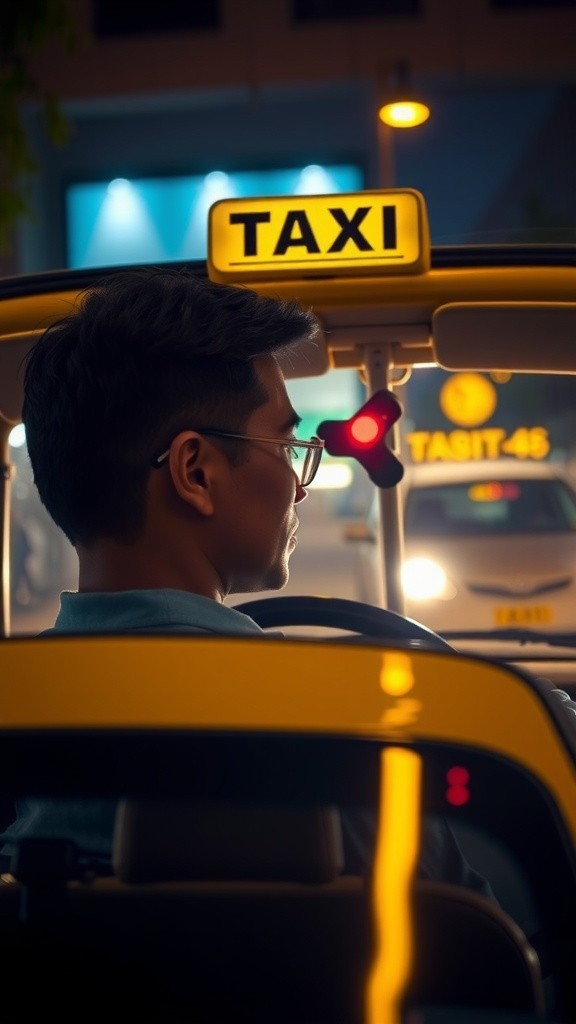 The Haunting Ride: A Taxi Driver's Sin