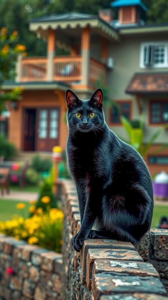 Lala si Kucing Hitam dan Burung yang Terjebak