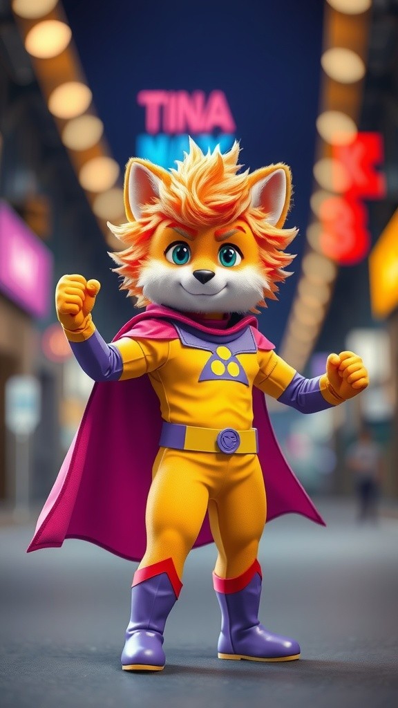 Miko: The Clumsy Superhero Cat