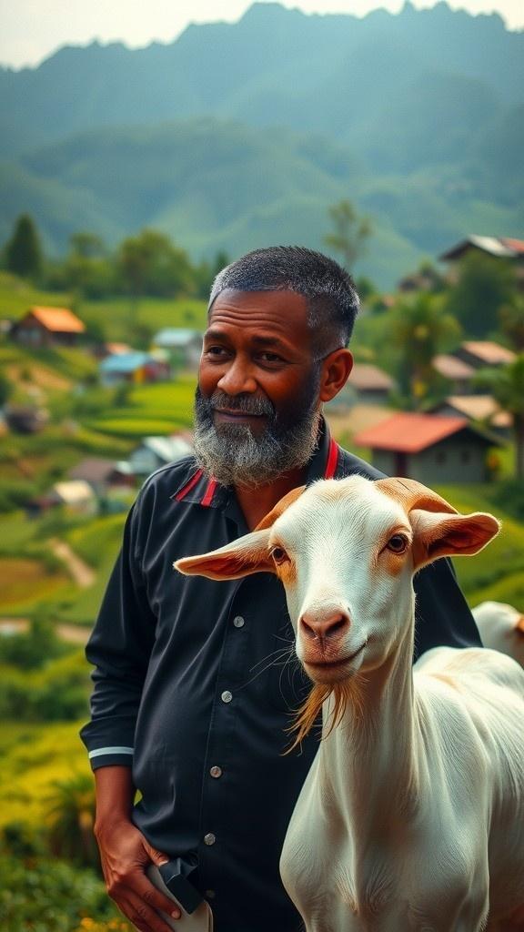 Kisah Kambing dan Pengembala