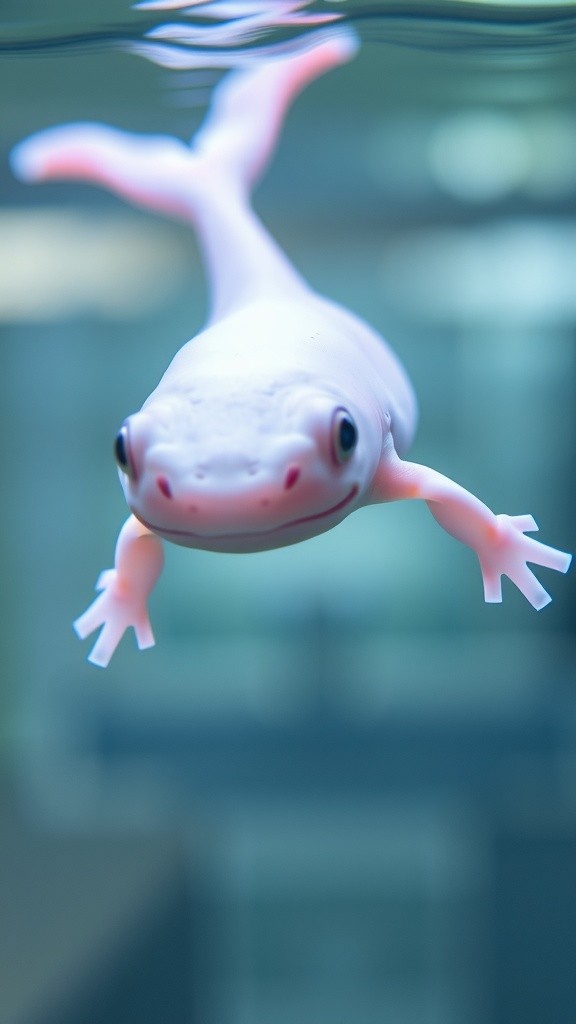Axolotl: Hewan dengan Senyuman Abadi