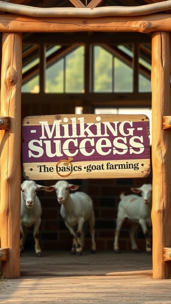 Milking Success: The Basics of Goat Farming