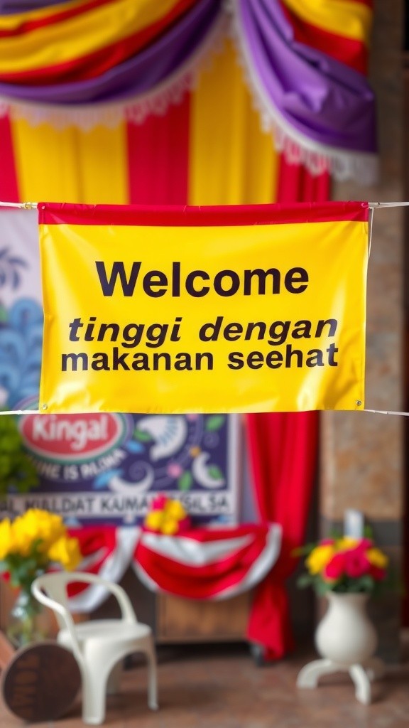 Tinggi dengan Makanan Sehat