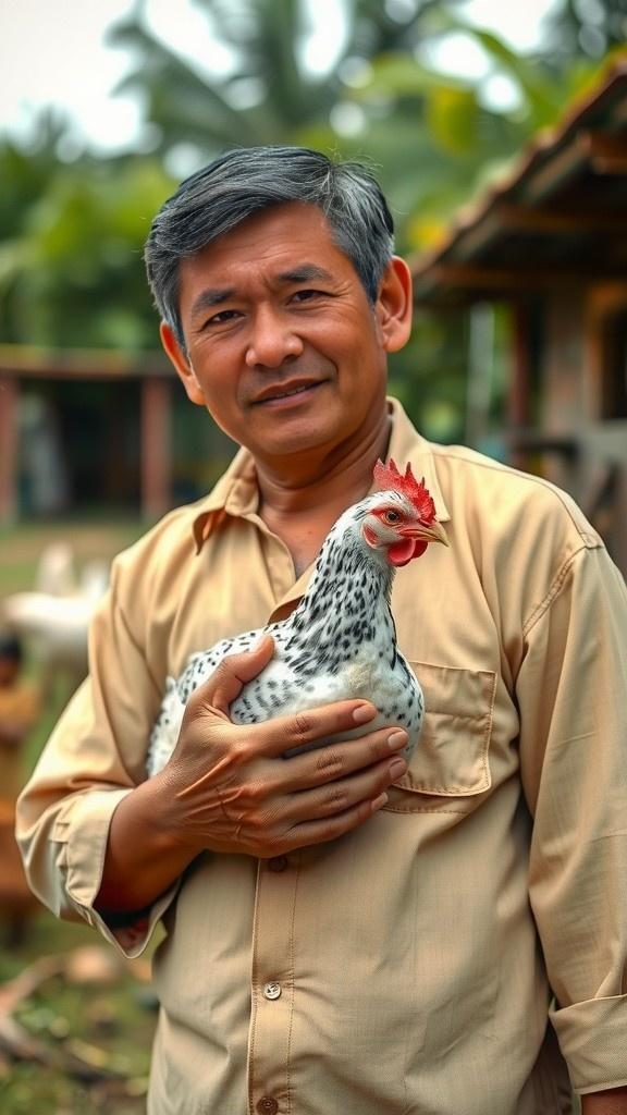 Ayam Pintar dan Penuh Humor