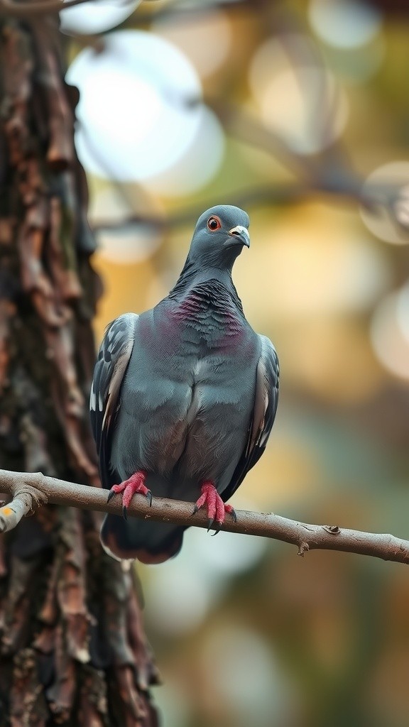 कबूतर का साहस