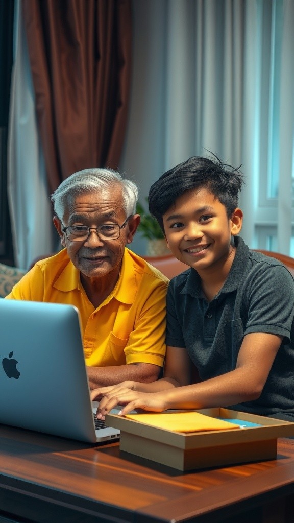 Kakek dan Password 'Lupa'