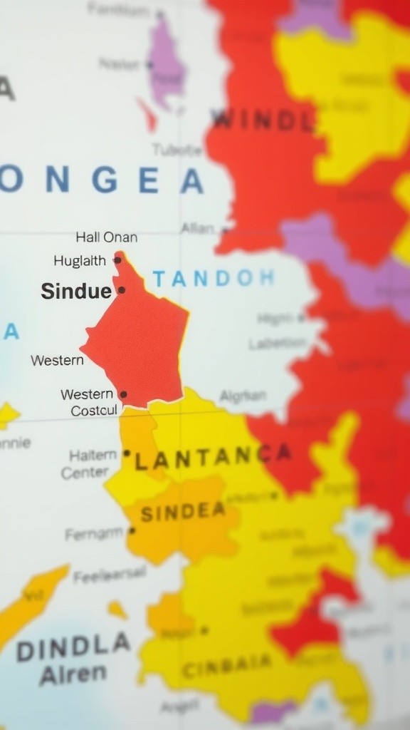 Geografi Kecamatan Sindue dan Wilayahnya