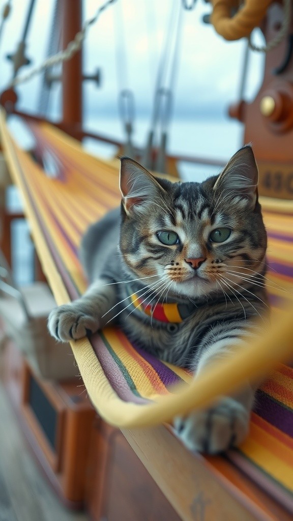 Whiskers the Happy Ship's Cat