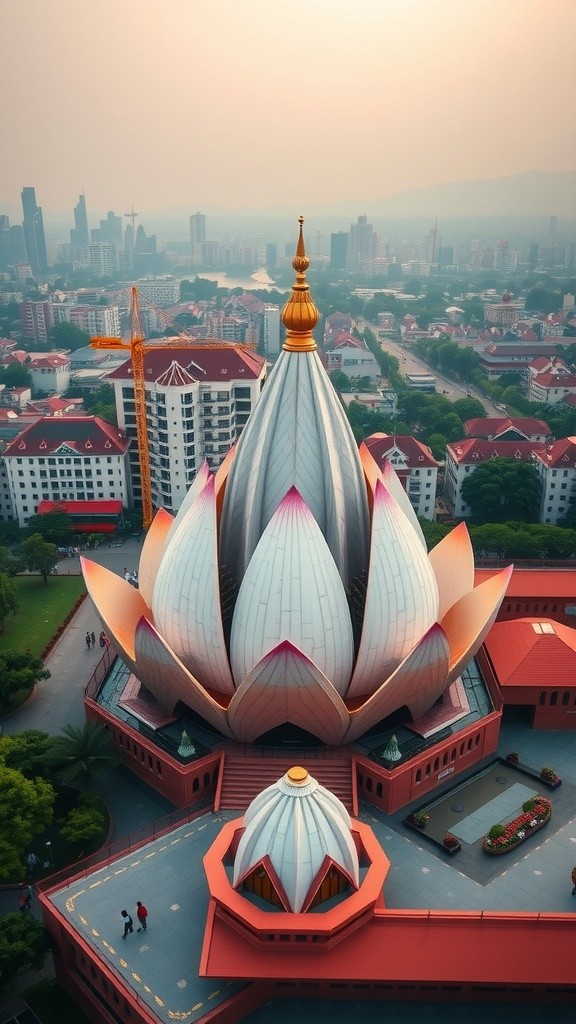 The Lotus Temple: A Symbol of Unity and Peace in New Delhi
