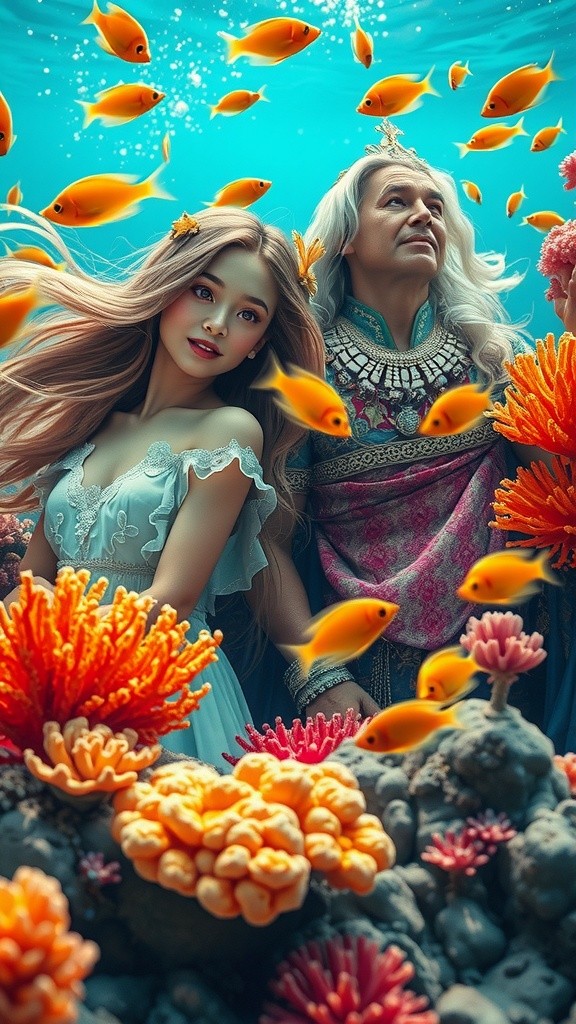 Kisah Luna dan Pangeran Arin di Lautan