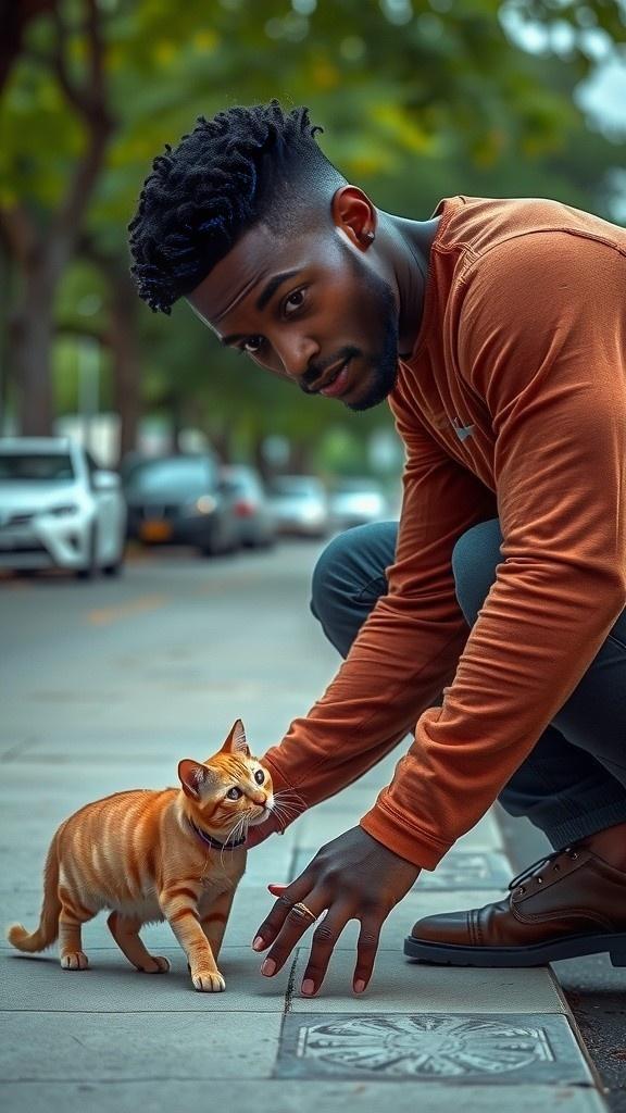 Kucing Cerdas Drama untuk Makanan