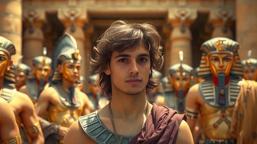 Captured by Pharaoh: The Young Boy's Fate