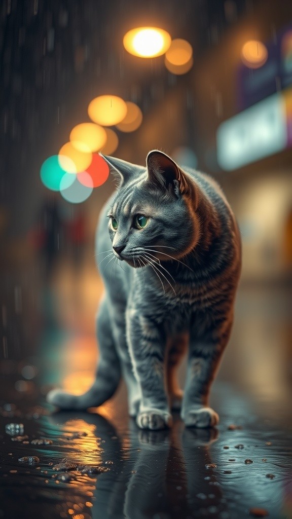 Kucing Kehujanan dan Keberuntungan Malam