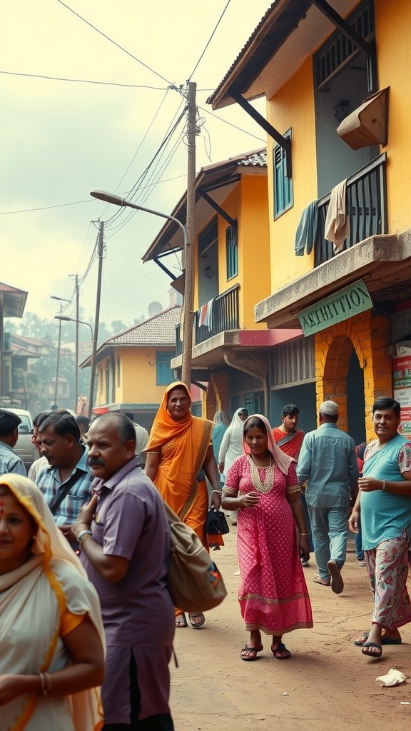 Lion in the Village