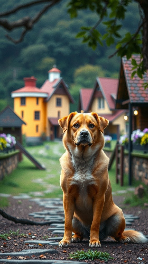 Lessons of Hard Work: A Dog and Cow's Harmony