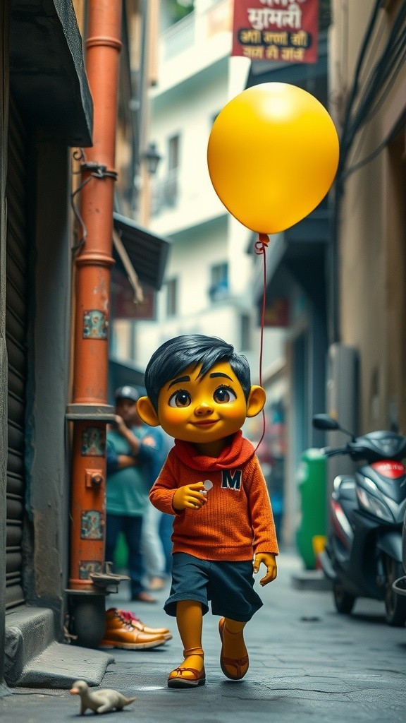 गोलू आलू की उड़ान