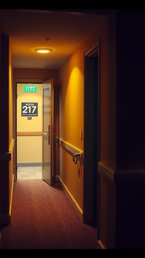 कमरा नंबर 217 की दहशत