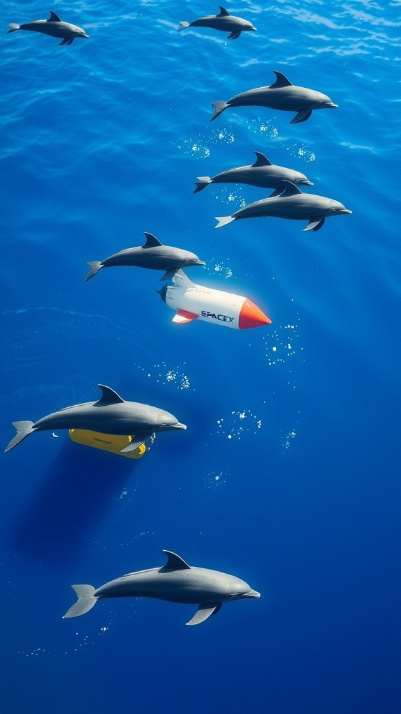 Dolphins Welcome Home Astronauts After Extended Space Mission