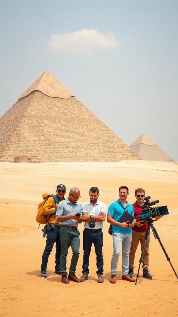 Penemuan Ruang Kosong di Dalam Piramida Agung Giza