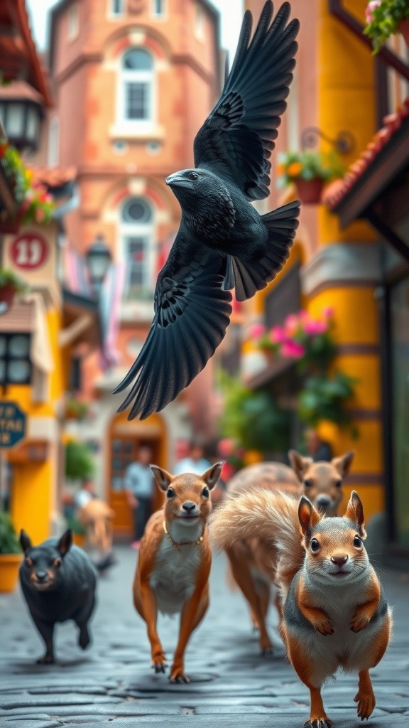 The Boastful Crow